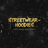 Pink unisex hoodie Tatty Bratty Apparel featuring a tattoo graphic, make strip clubs great.