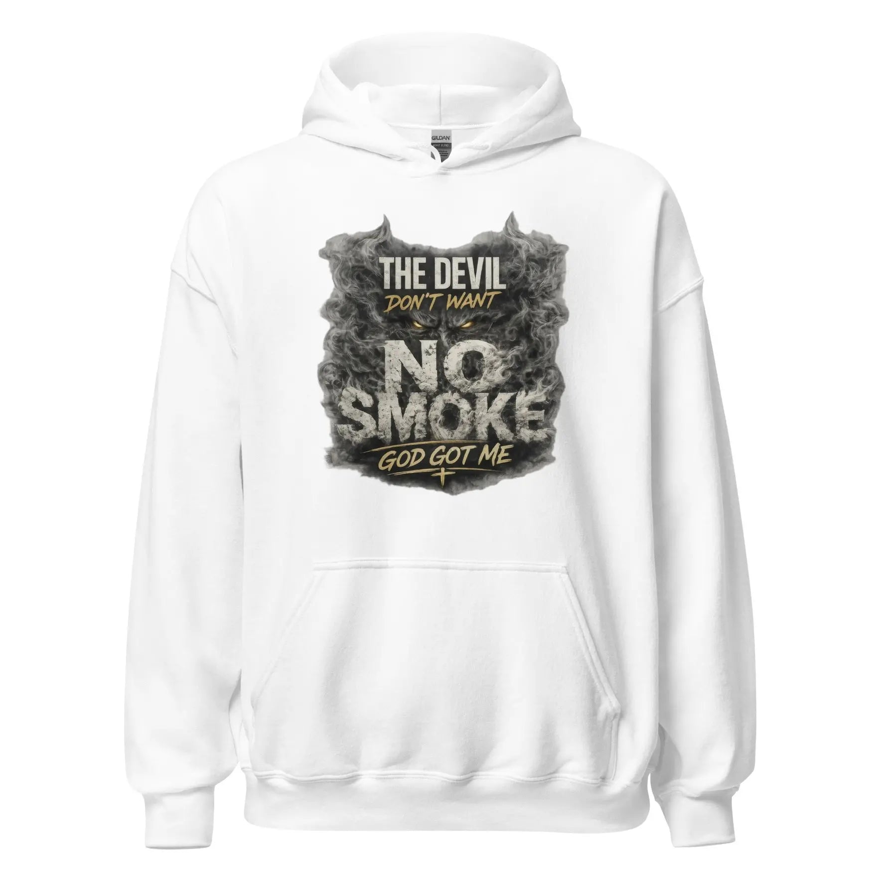 Devil Don't Want No Smoke Hoodie | Faith & Streetwear Apparel