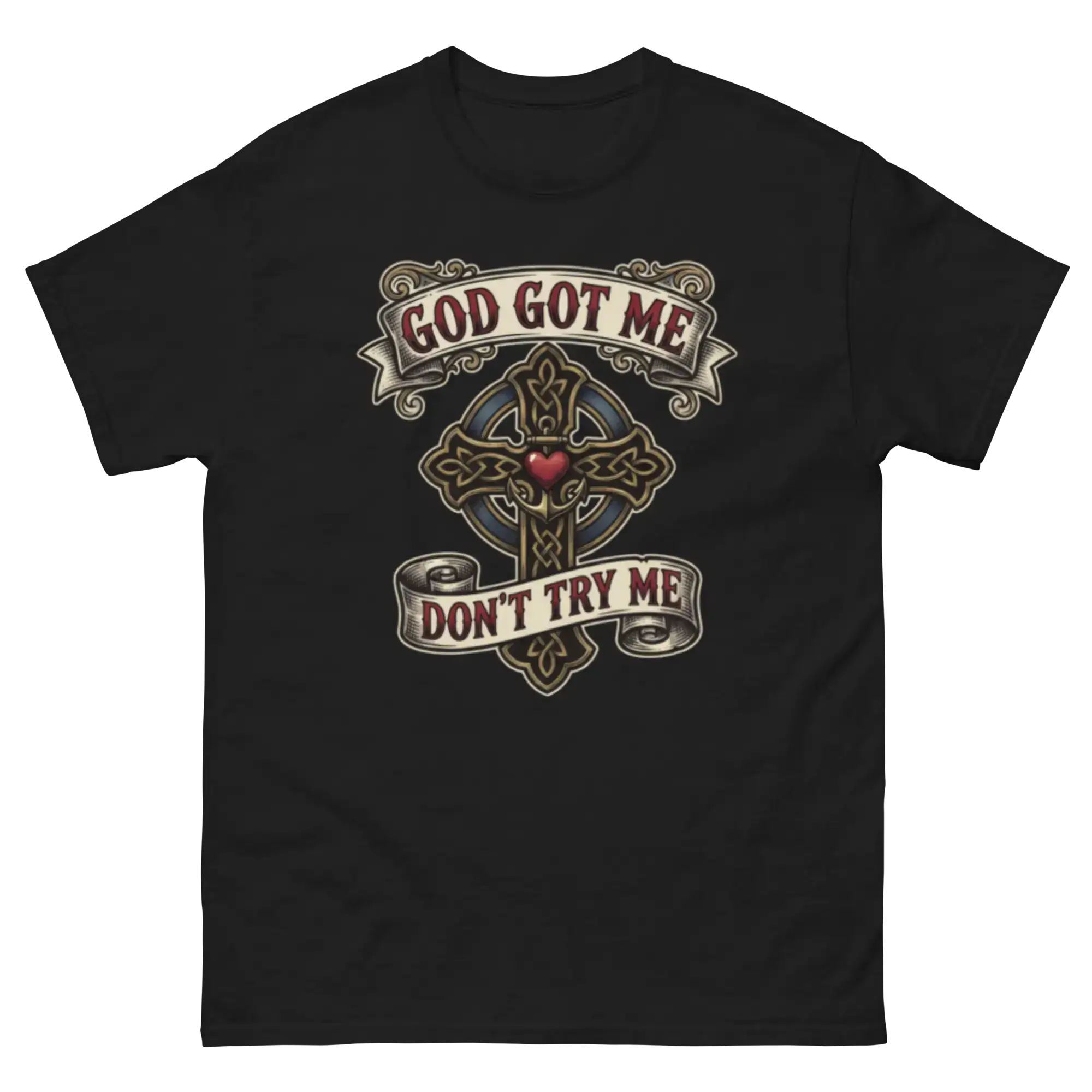 God Got Me Shirt – Don't Try Me Statement Tee | Tatty Bratty