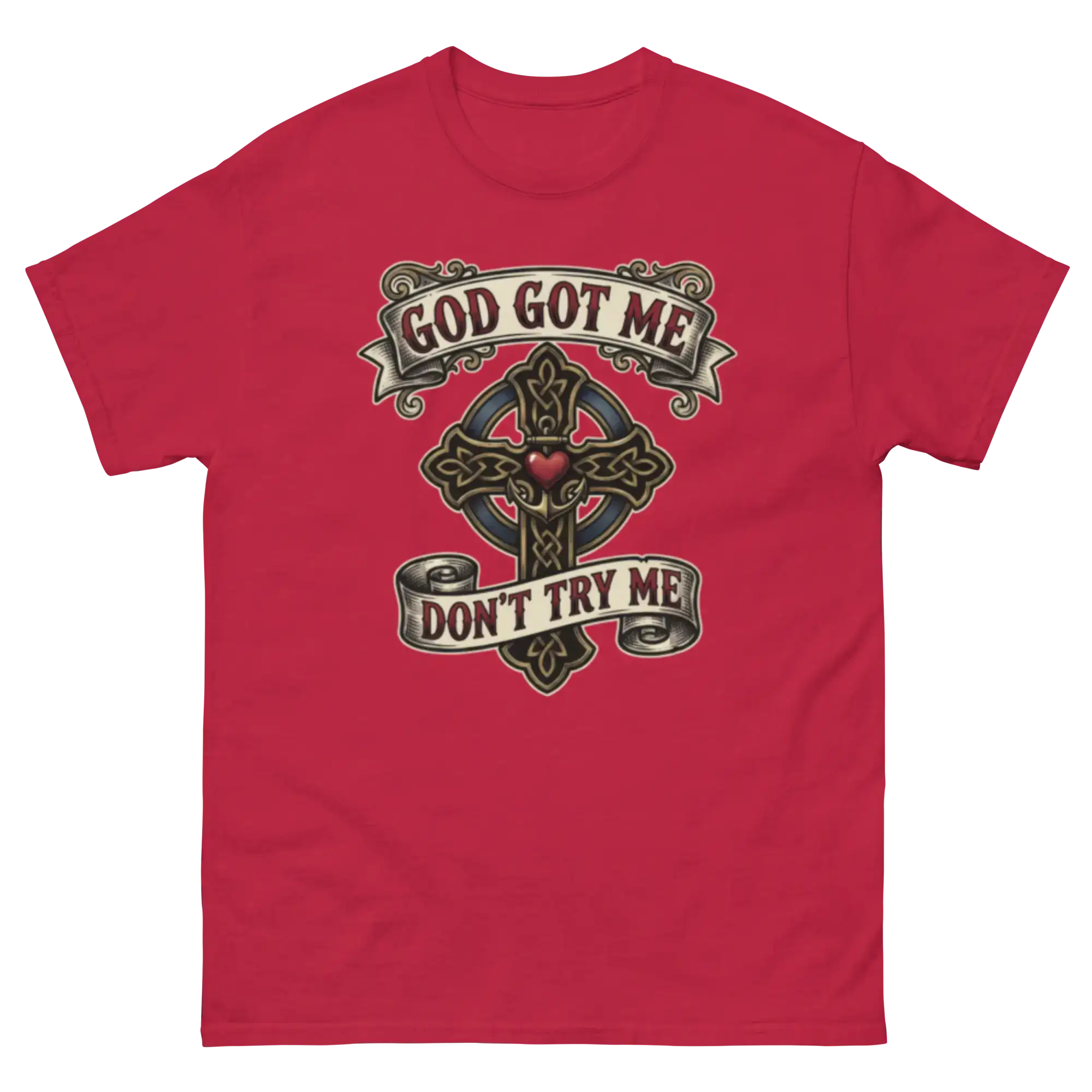 God Got Me Shirt – Don't Try Me Statement Tee | Tatty Bratty