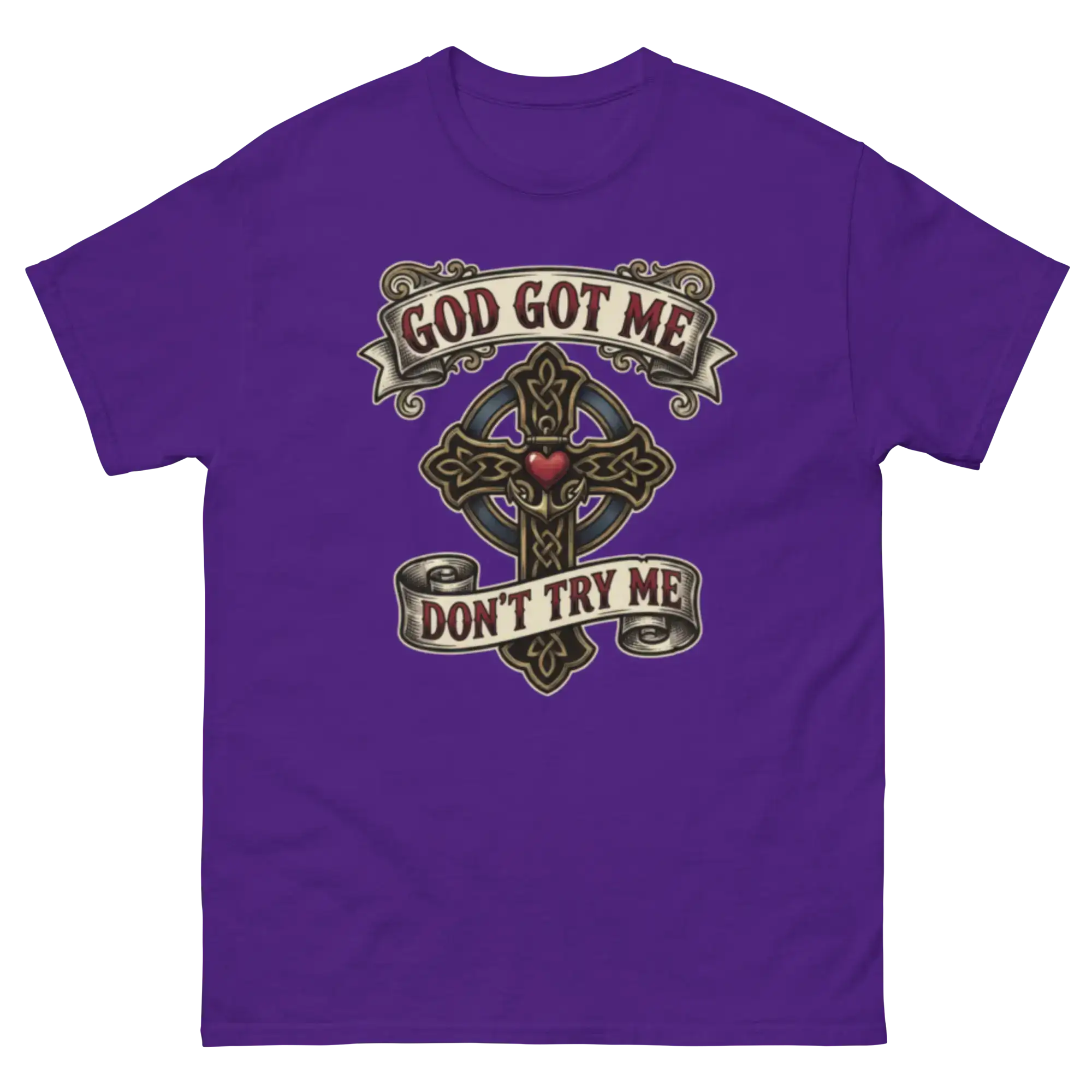 God Got Me Shirt – Don't Try Me Statement Tee | Tatty Bratty