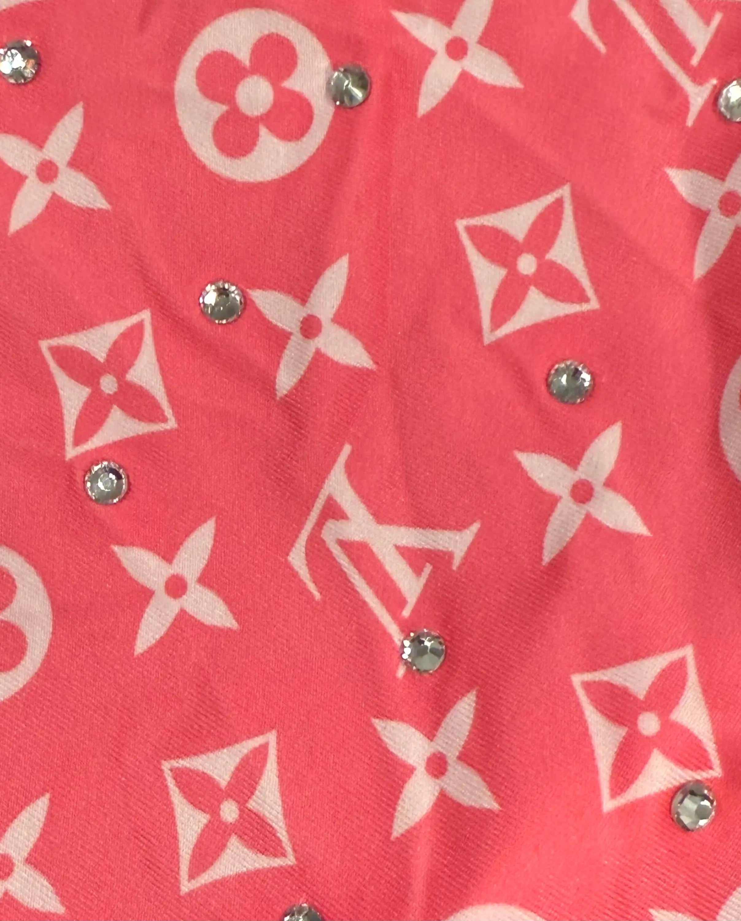 Hello Kitty Rhinestone Fabric and Swimsuit - One Size Fits Most / Pink - Dancewear