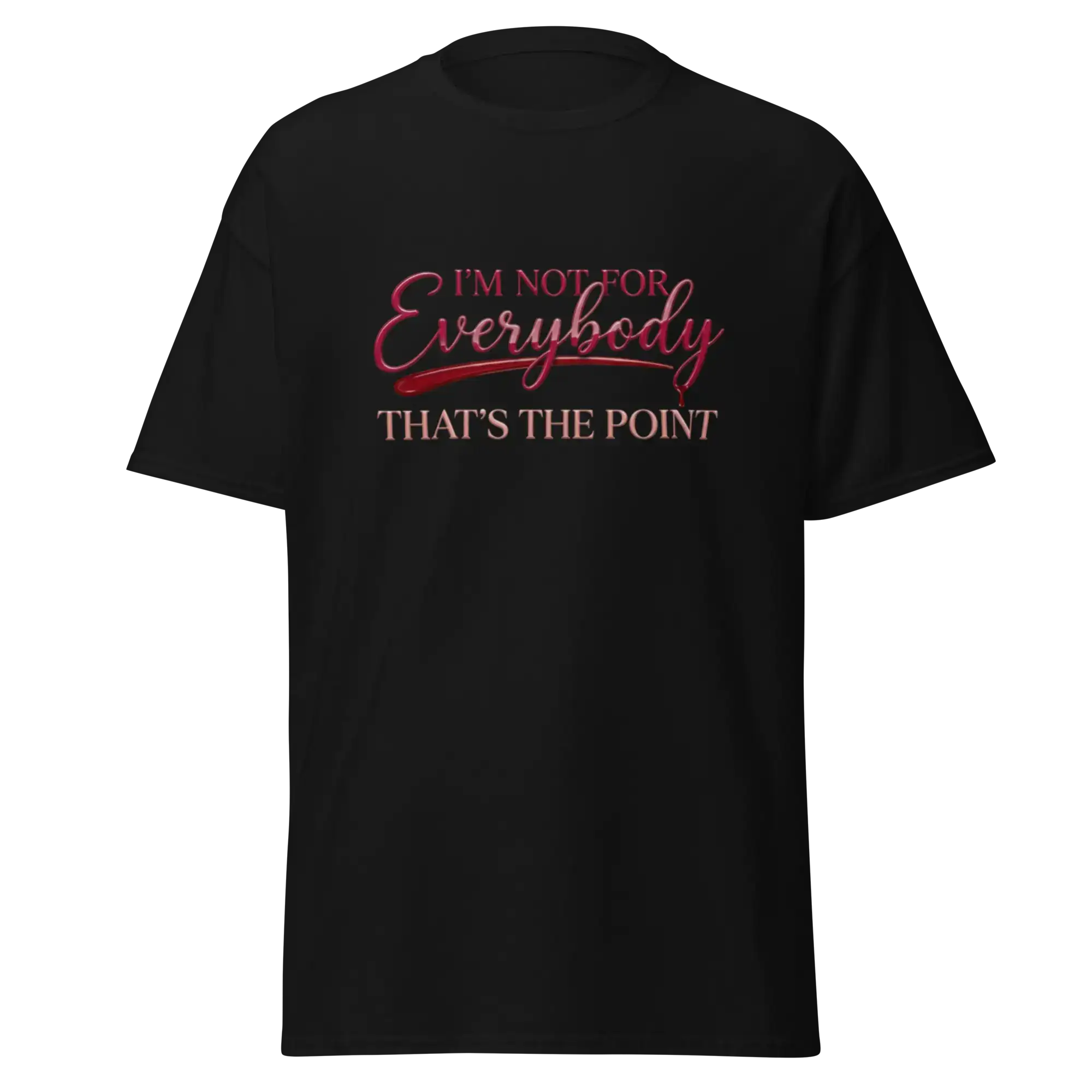 Gloss Statement Edition Tee | I'm Not For Everybody Streetwear