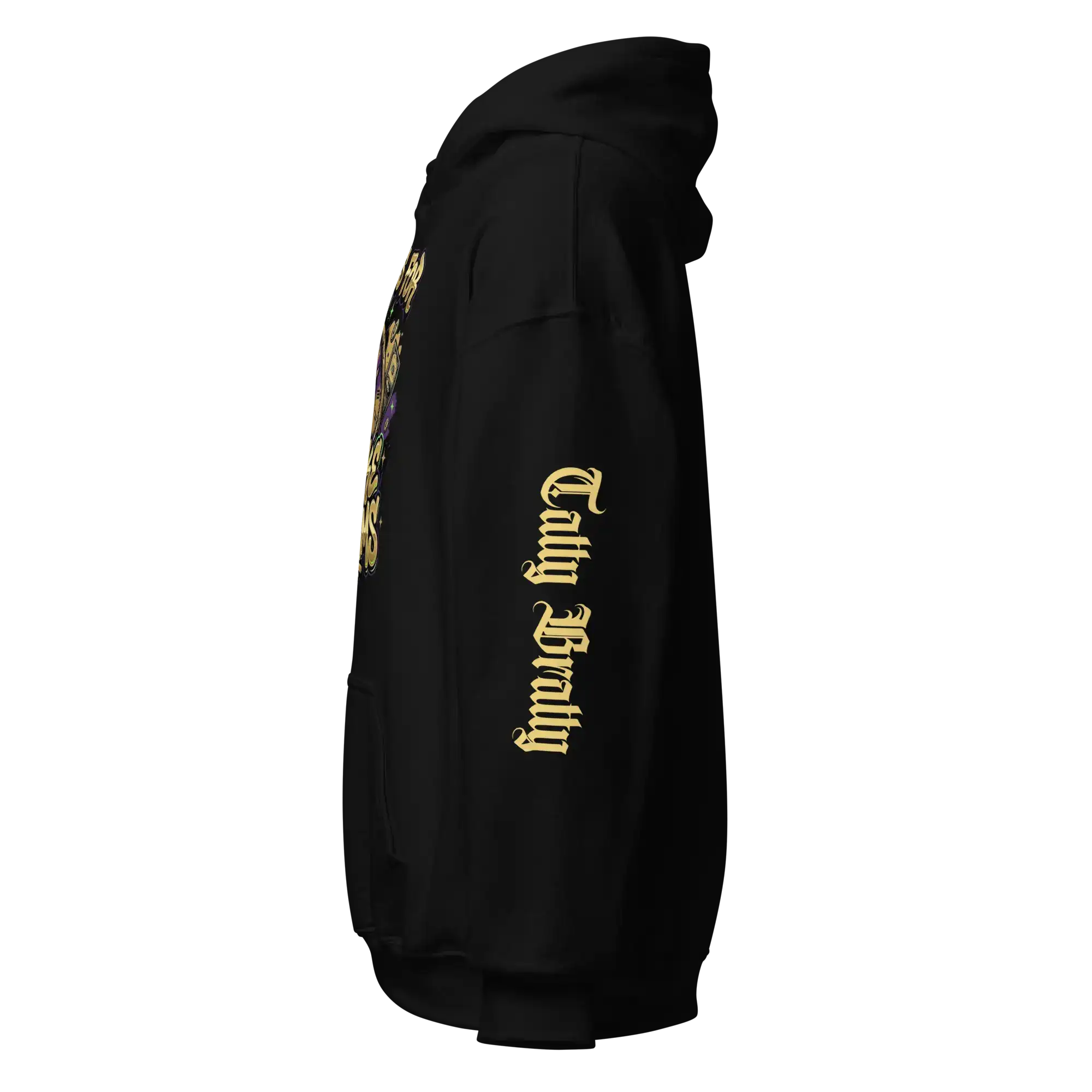 'Sleep Is for Broke Dreams' motivational hoodie.