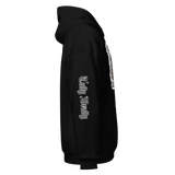 Black hoodie.