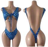 Rhinestone Pattern Dancewear & Swimsuit Set by Tatty Bratty — product view 2.