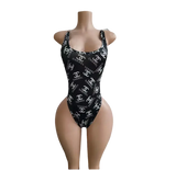 Designer Monogram One-Piece Dancewear by Tatty Bratty — product view 2.
