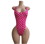 Designer Monogram One-Piece Dancewear by Tatty Bratty — product view 3.