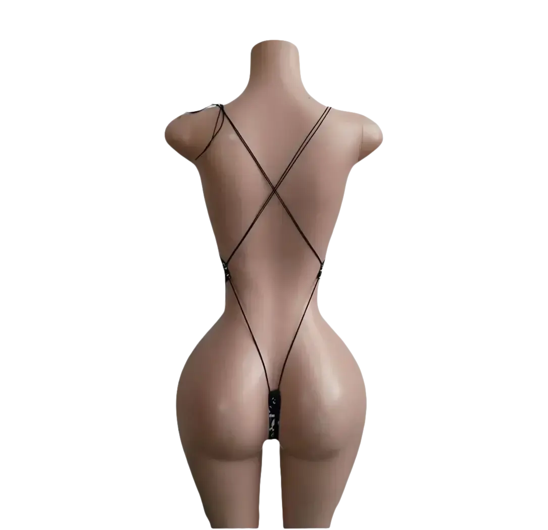 Designer Monogram One-Piece Dancewear by Tatty Bratty — product view 4.