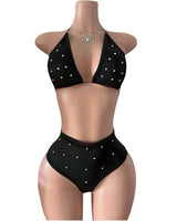 Jeweled Bikini Set | Exotic Dancewear by Tatty Bratty — product view 1.