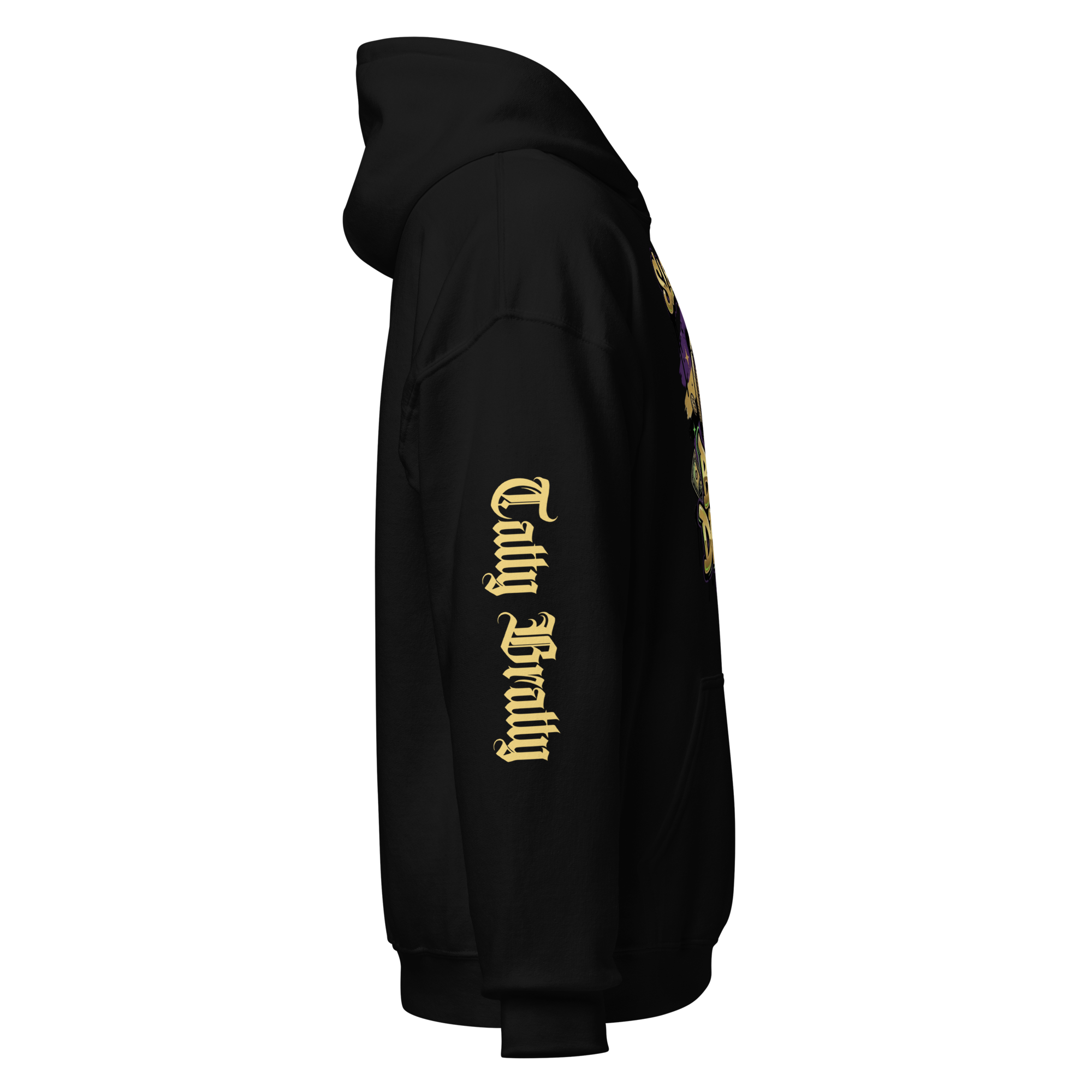 'Sleep Is for Broke Dreams' motivational hoodie.