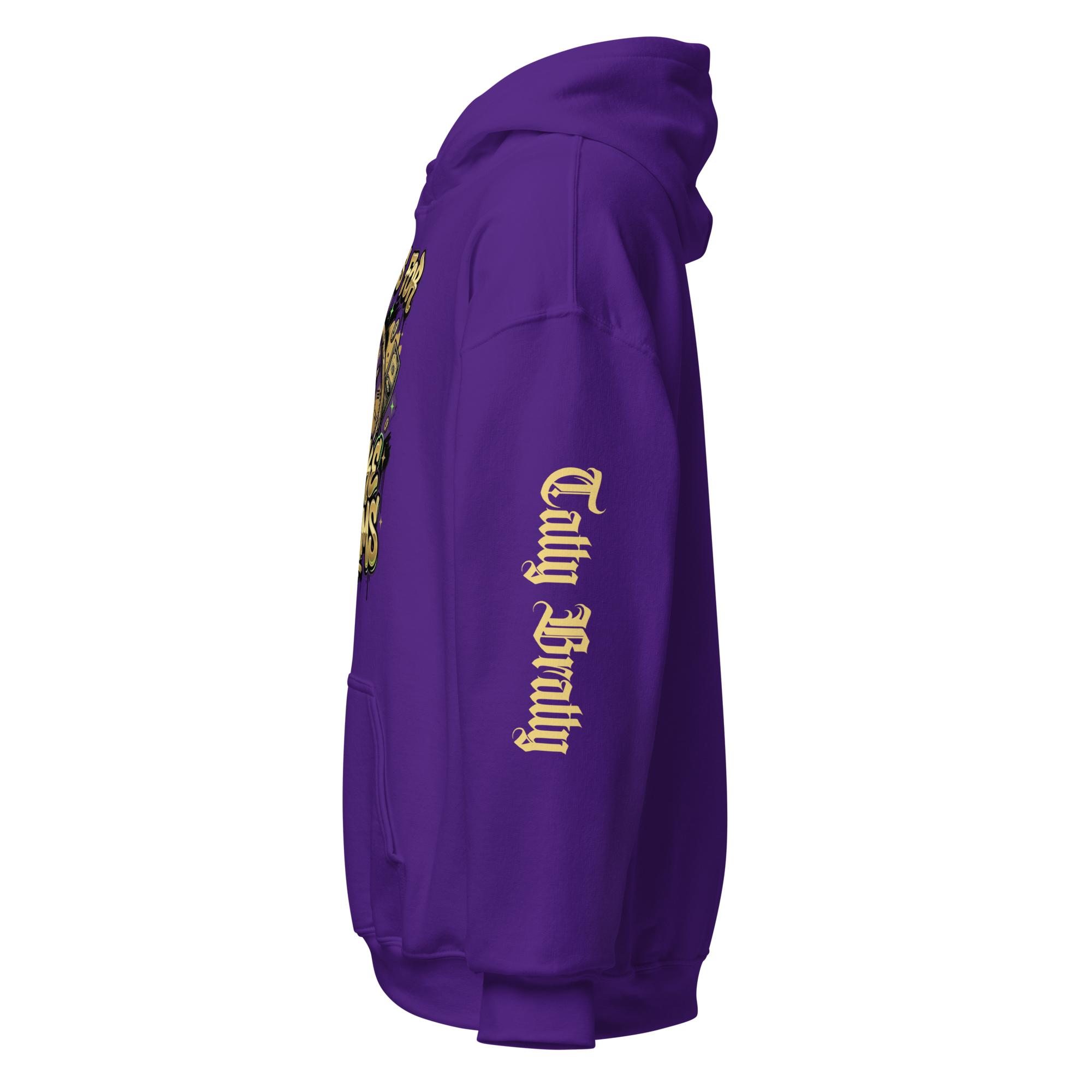 'Sleep Is for Broke Dreams' motivational hoodie.