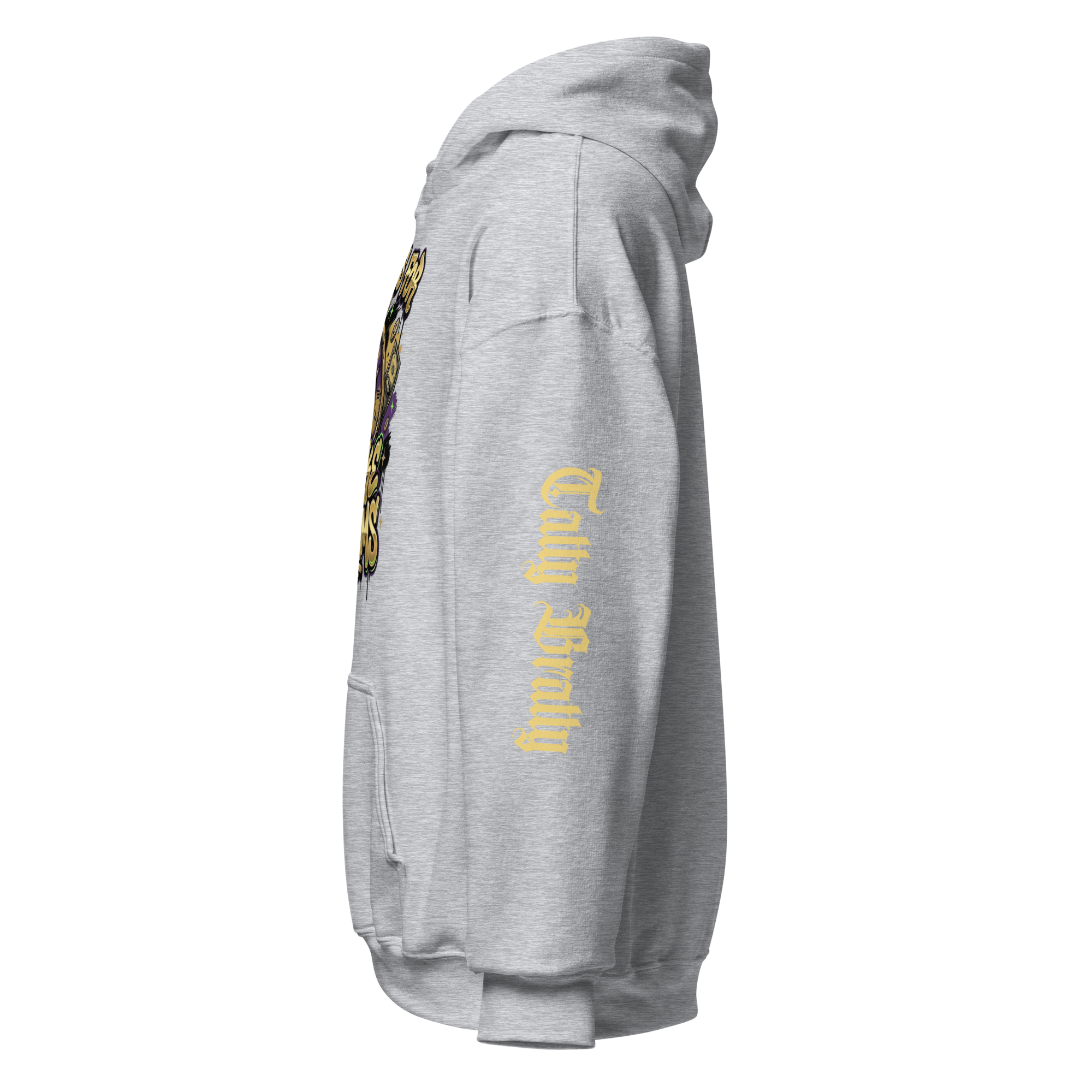'Sleep Is for Broke Dreams' motivational hoodie.