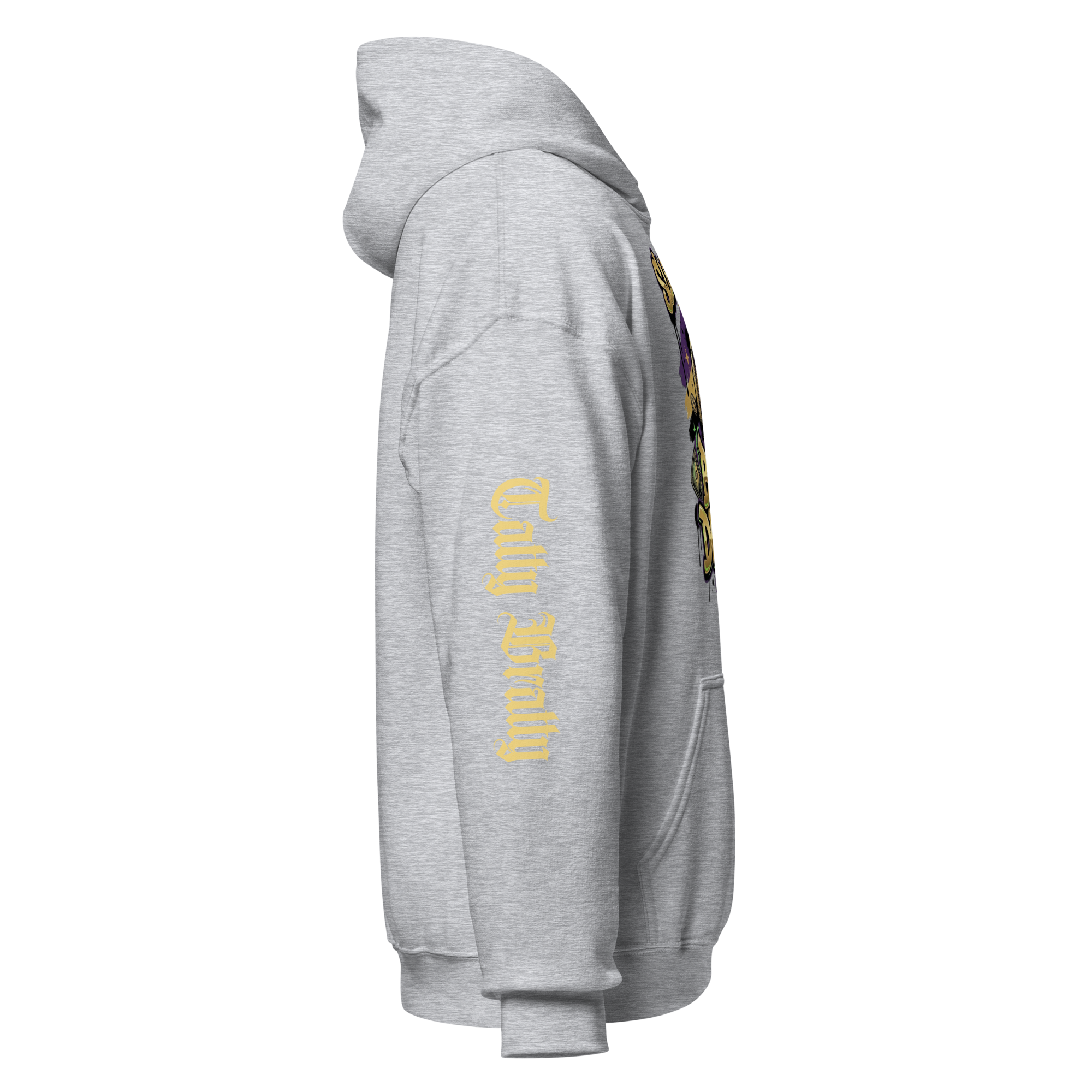 'Sleep Is for Broke Dreams' motivational hoodie.