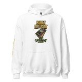 Black 'Built Different Pay Different' hoodie for hustlers.